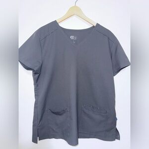 grey Curology By KOI scrub top Large